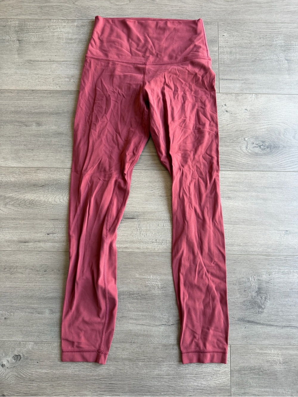 Lululemon Align Pant II 25" - Chianti (muted red) - size 4